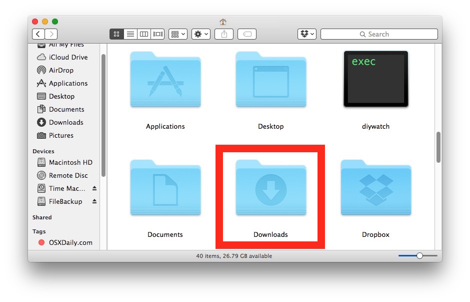 Which folder are photo app on mac os